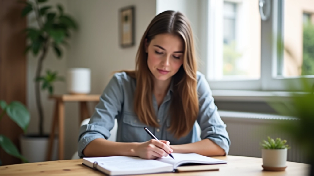 Rozpočet domácnosti znázorňující nájemné a vedlejší náklady
