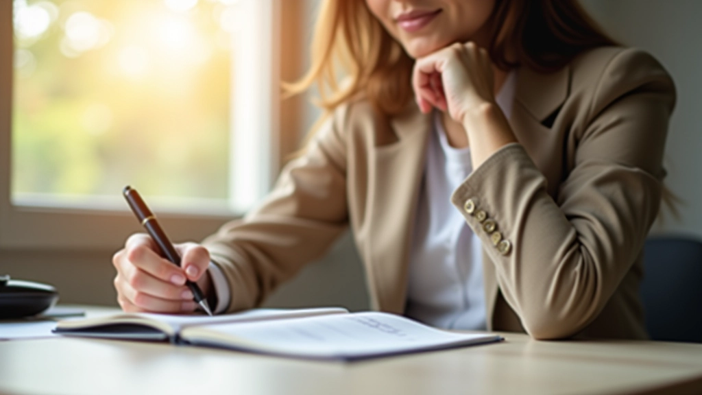 Mladá profesionálka počítá rozpočet